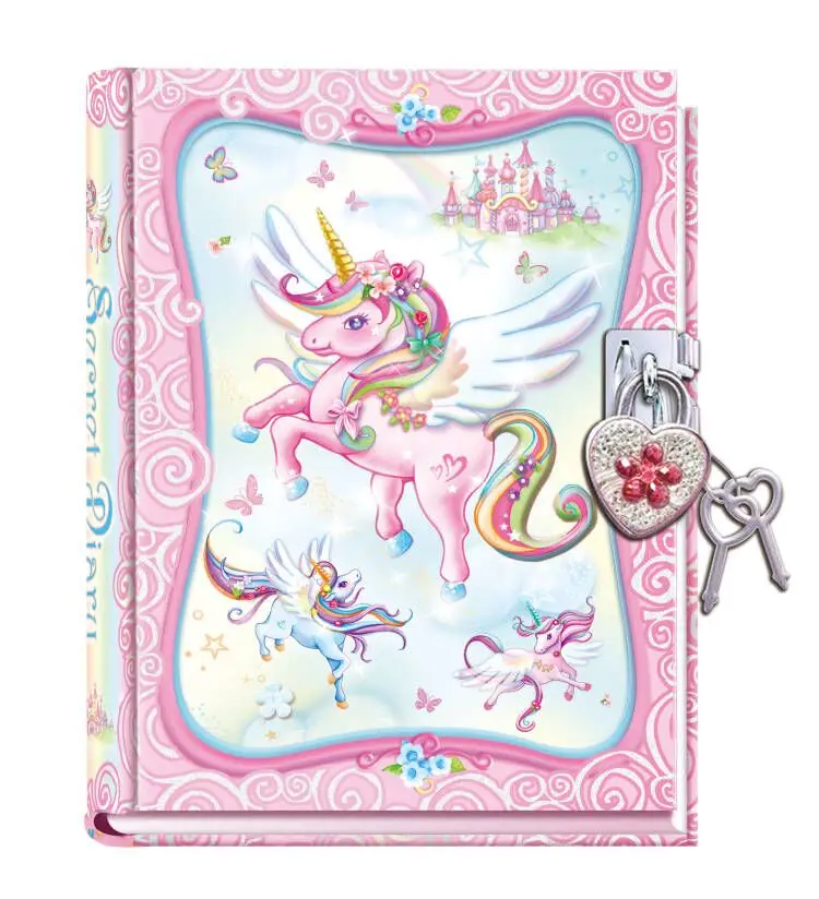 unicorn diary set