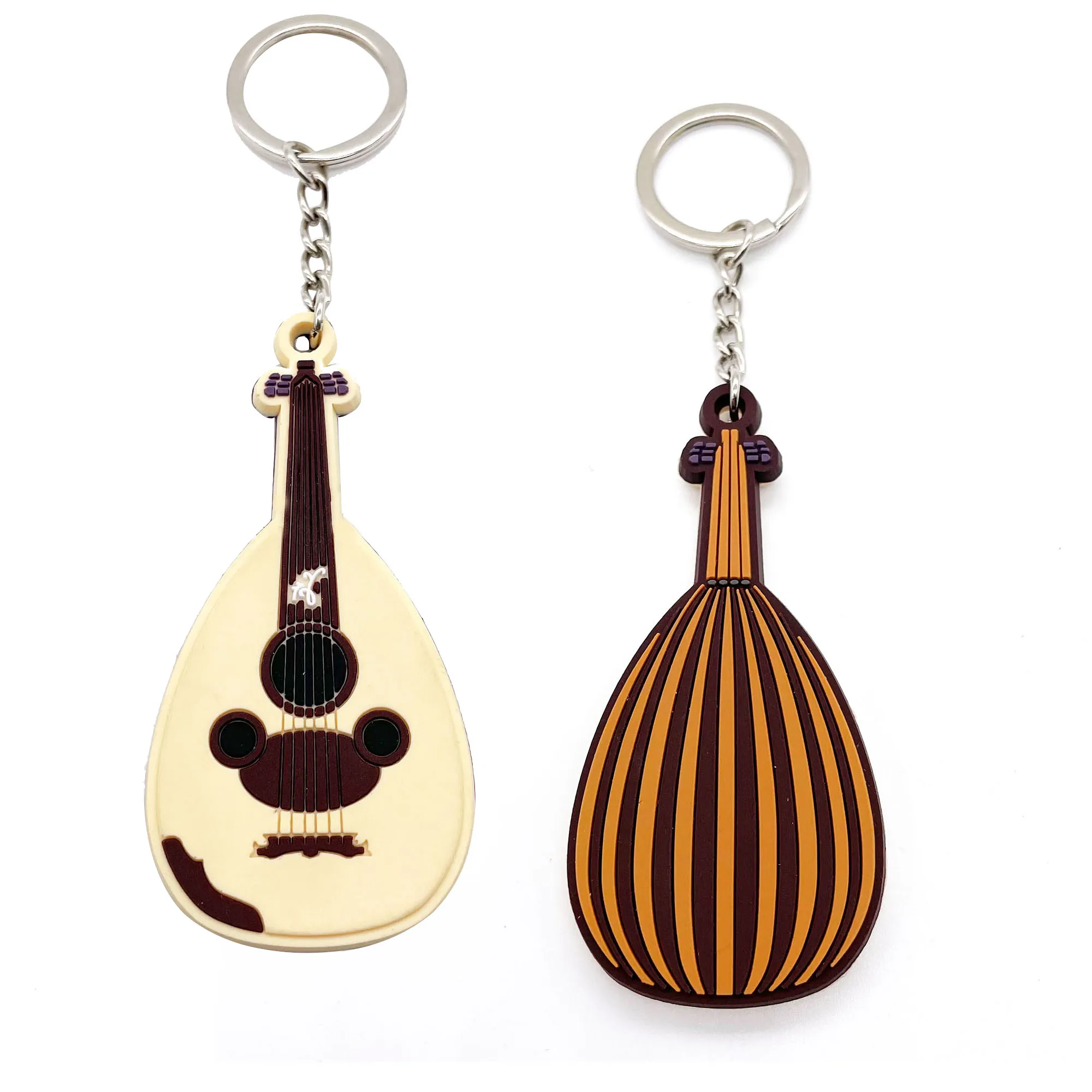 Factory Custom 2D/3D PVC soft Rubber personalized Key ring Make With Promotional Gift Rubber Custom Key chain details