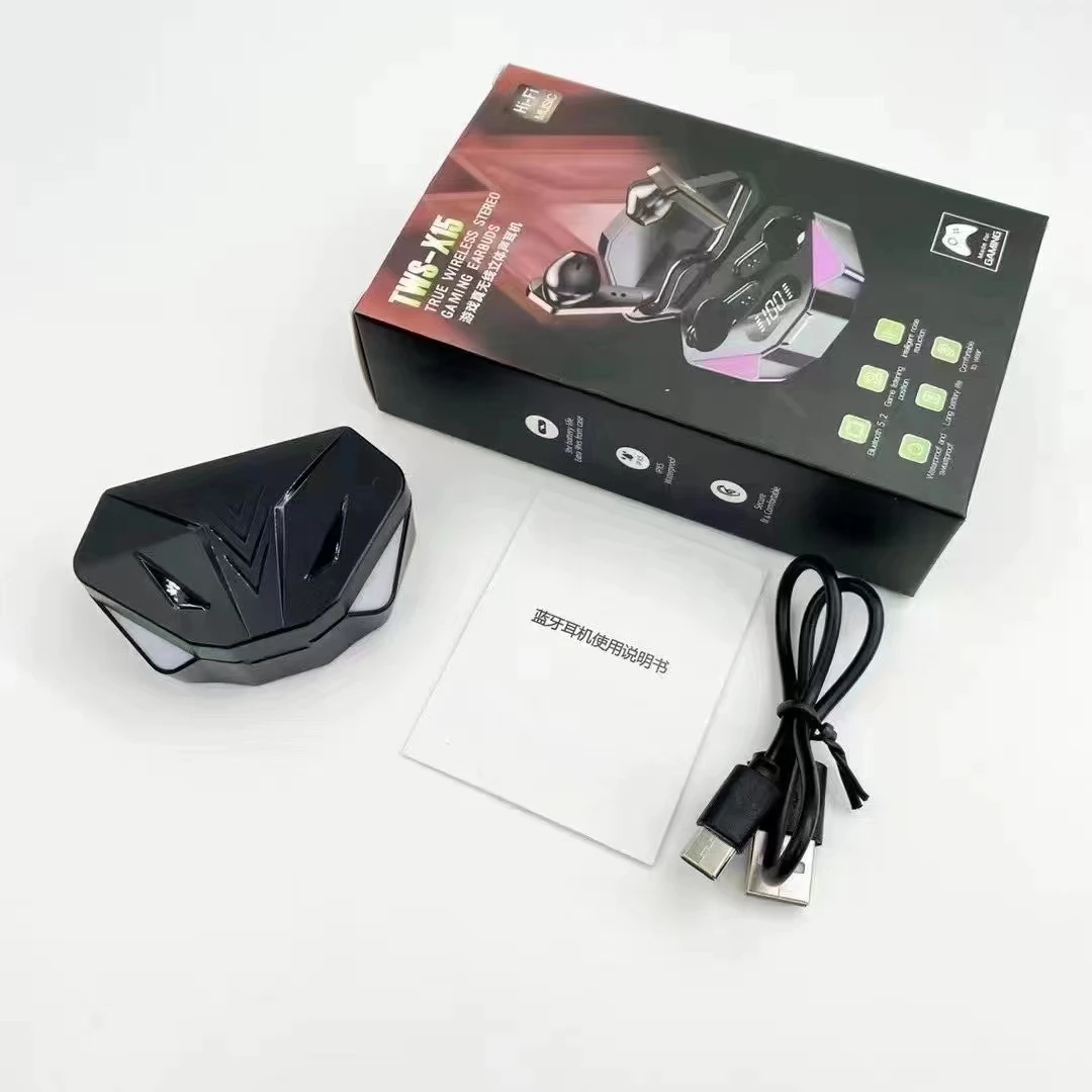 X15 Gaming Headsets - True Wireless Stereo with Low Latency