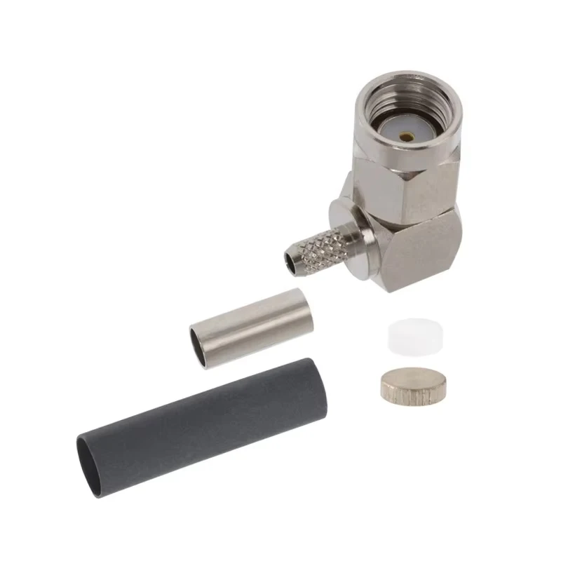 RP-SMA Male to RP SMA Female Right Angle Adapter Connector