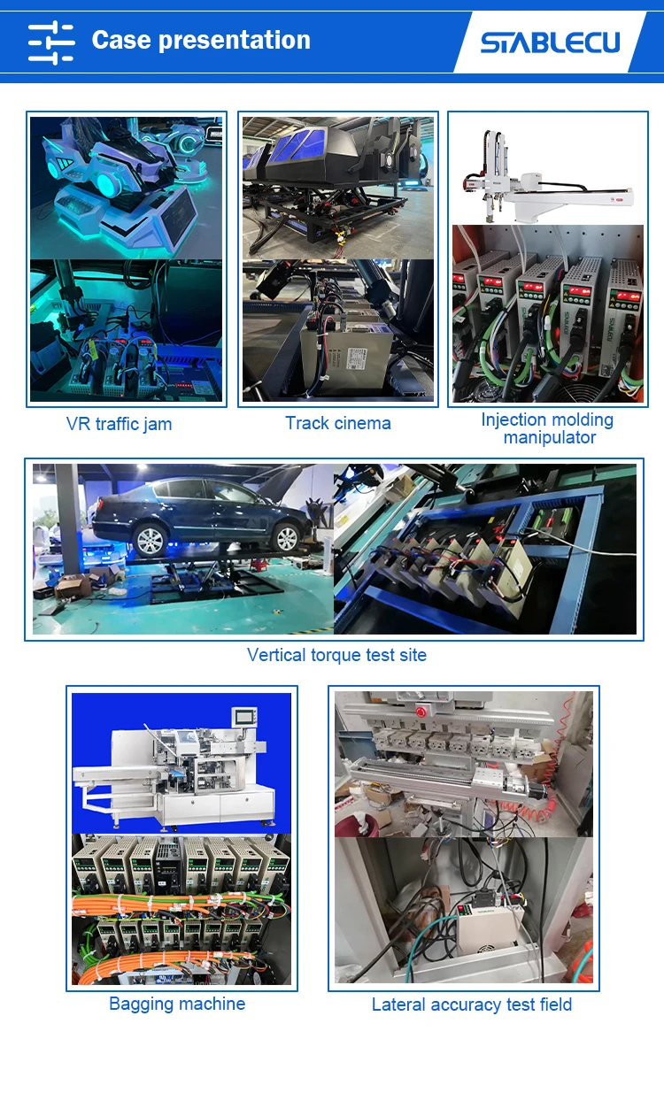 CNC lathe machine AC 220V servo motor and drive kit Ethercat CANopen 2kw 9.55N.m 485 speed and analog control servo drive motor manufacture