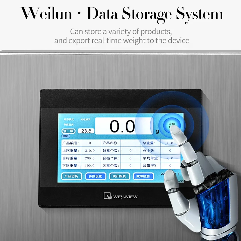 Dynamic Capsule Bottle Check Weigher Checkweigher Weight Checking Machine Conveyor Scale Food Industry Machine