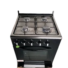 60*60 Gas Stove 4 Burners Kitchen Appliance Gas Range Stove 4 Burner With Gas Oven Cabinet Built-in Oven for Kitchen Use
