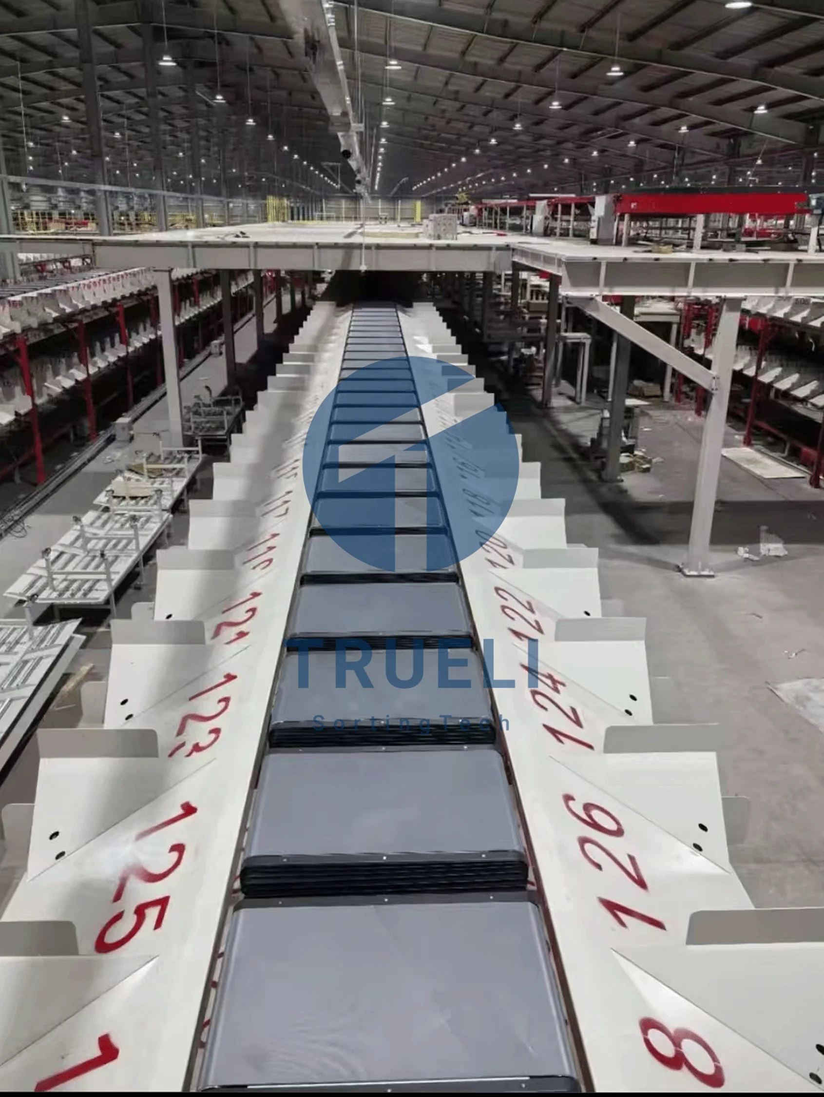 Truelisort Parcel Sorting Precision Engineered Loop Cross Belt Sorter ...