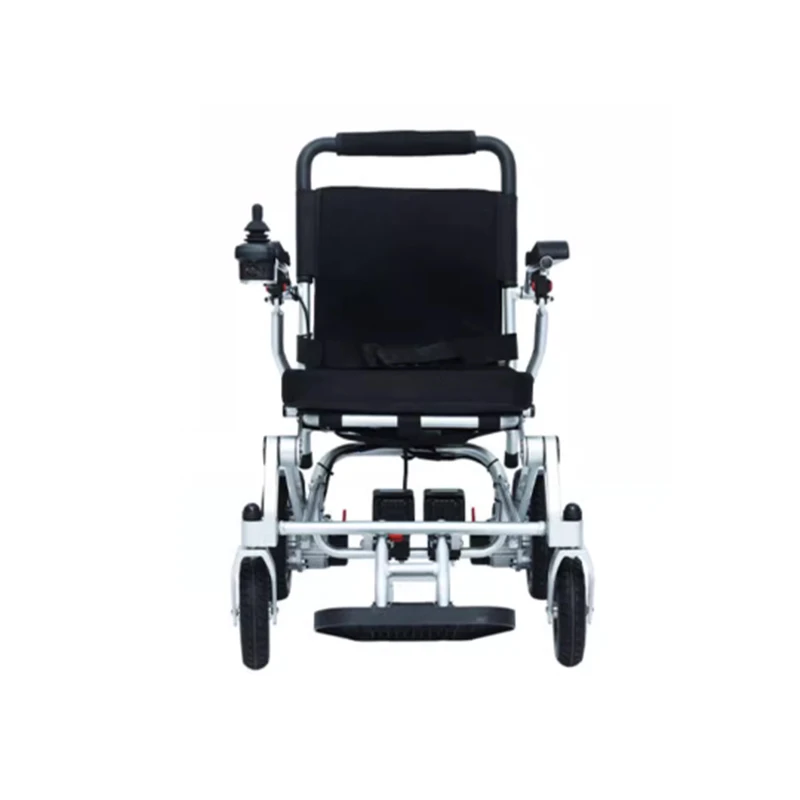 Ultra Lightweight Intelligent Folding Electric for adults Portable Wheelchair Waterproof Powerful 500W  Power Chair factory