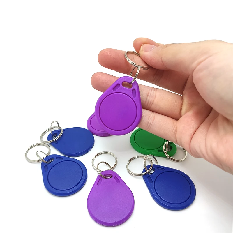 13.56 MHz RFID Key Fobs - 5-Pack Writable Smart Tags Compatible With MIFARE Classic 1K