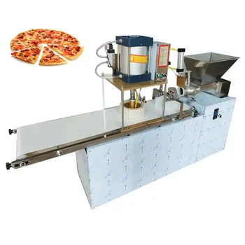 Factory price Commercial full automatic pizza dough divider and pizza base pressing making machine