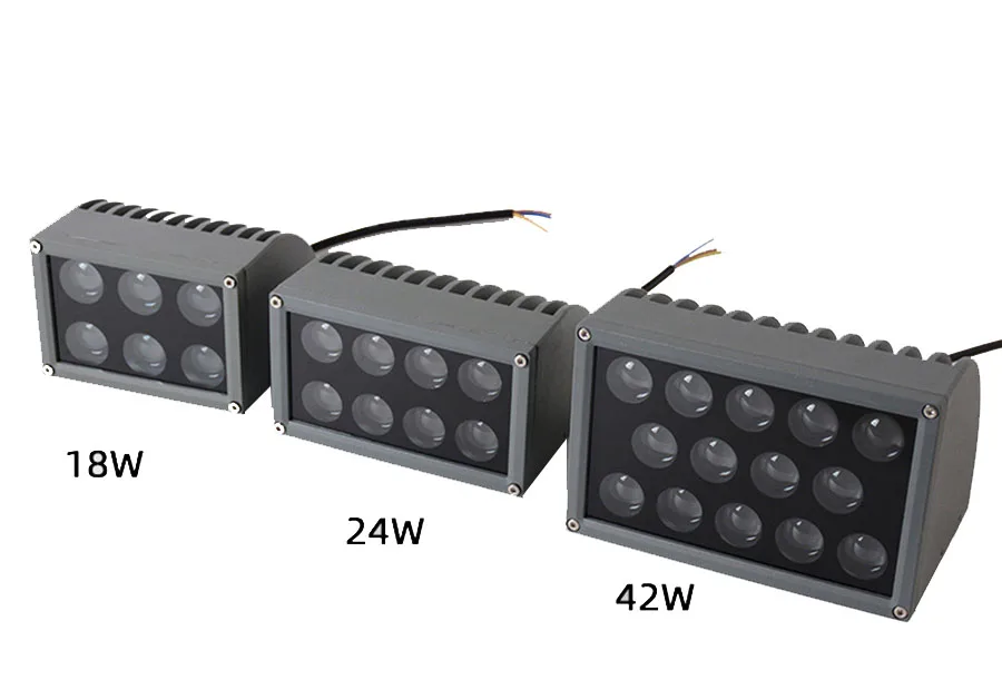 Modern exterior Garden lighting 18W 24W Focused Light 42W LED Outdoor Wall Pack lamp IP65 Waterproof Wall Light