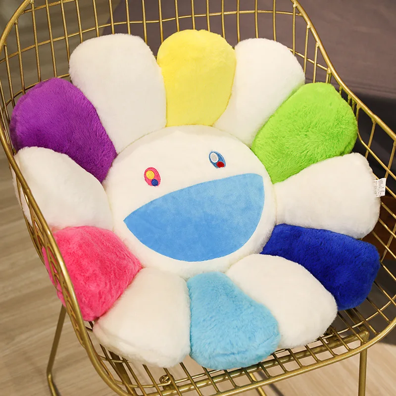 村上隆 DOB Flower ぬいぐるみ クッション ピーロー 60cm