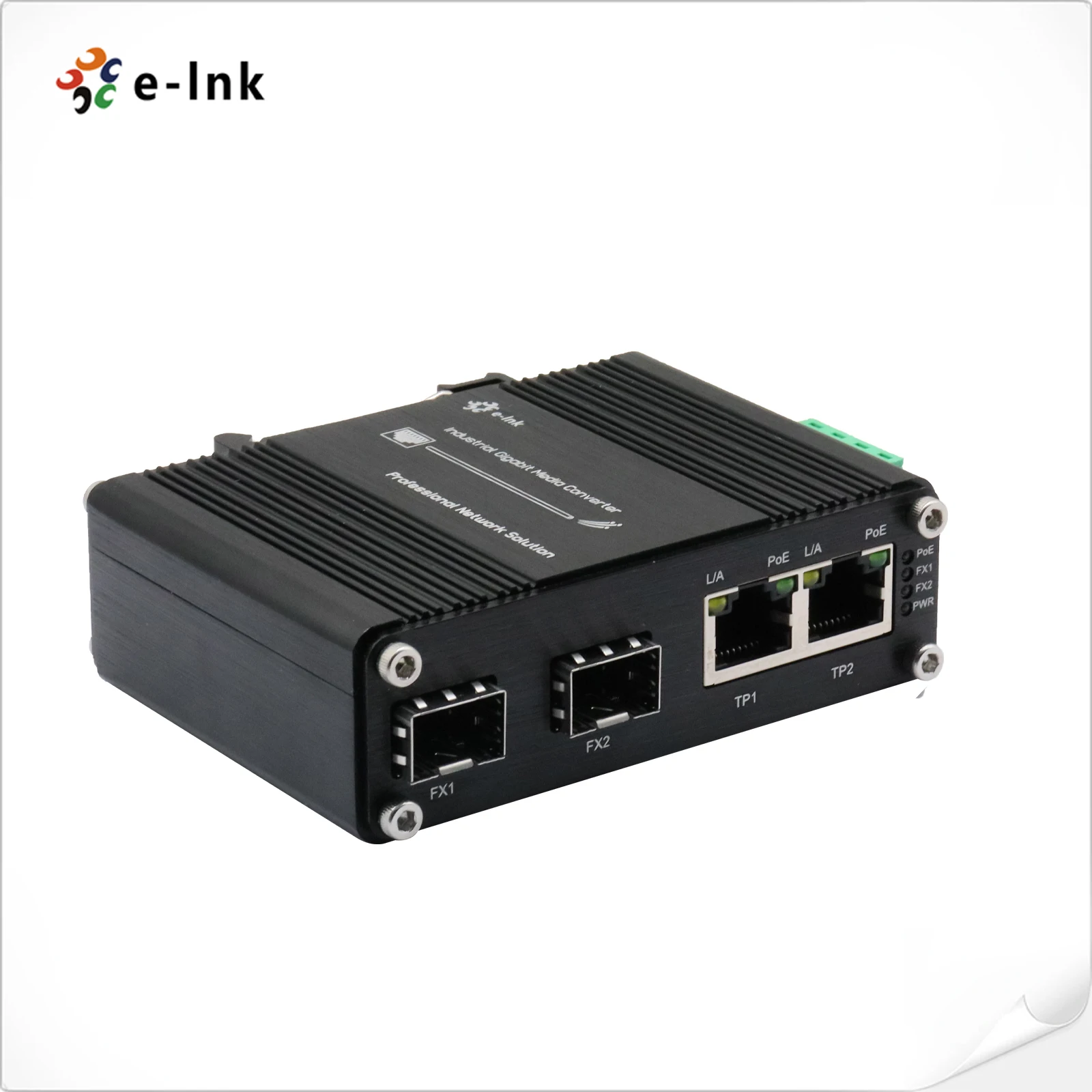 Industrial 4-Port 10/100Base-TX + 1-Port 100BASE-FX Ethernet Switch