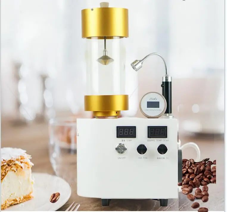 220V 150-300g Electric Automatic Hot Air Micro Computer Coffee Roaster Machine Temperature Control Support Artisan - Image 3