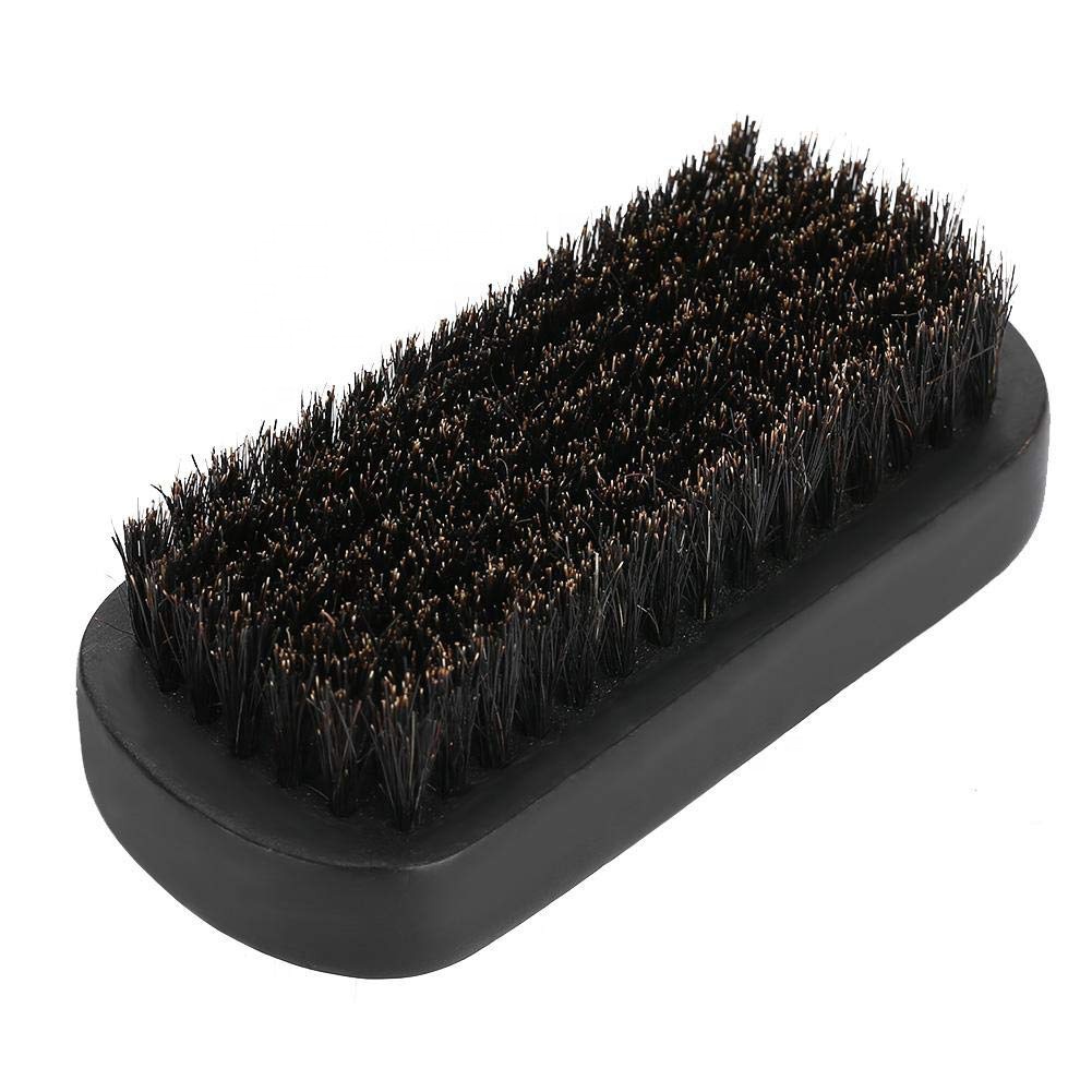 custom logo wholesale mens black Beech growth beard brush product set