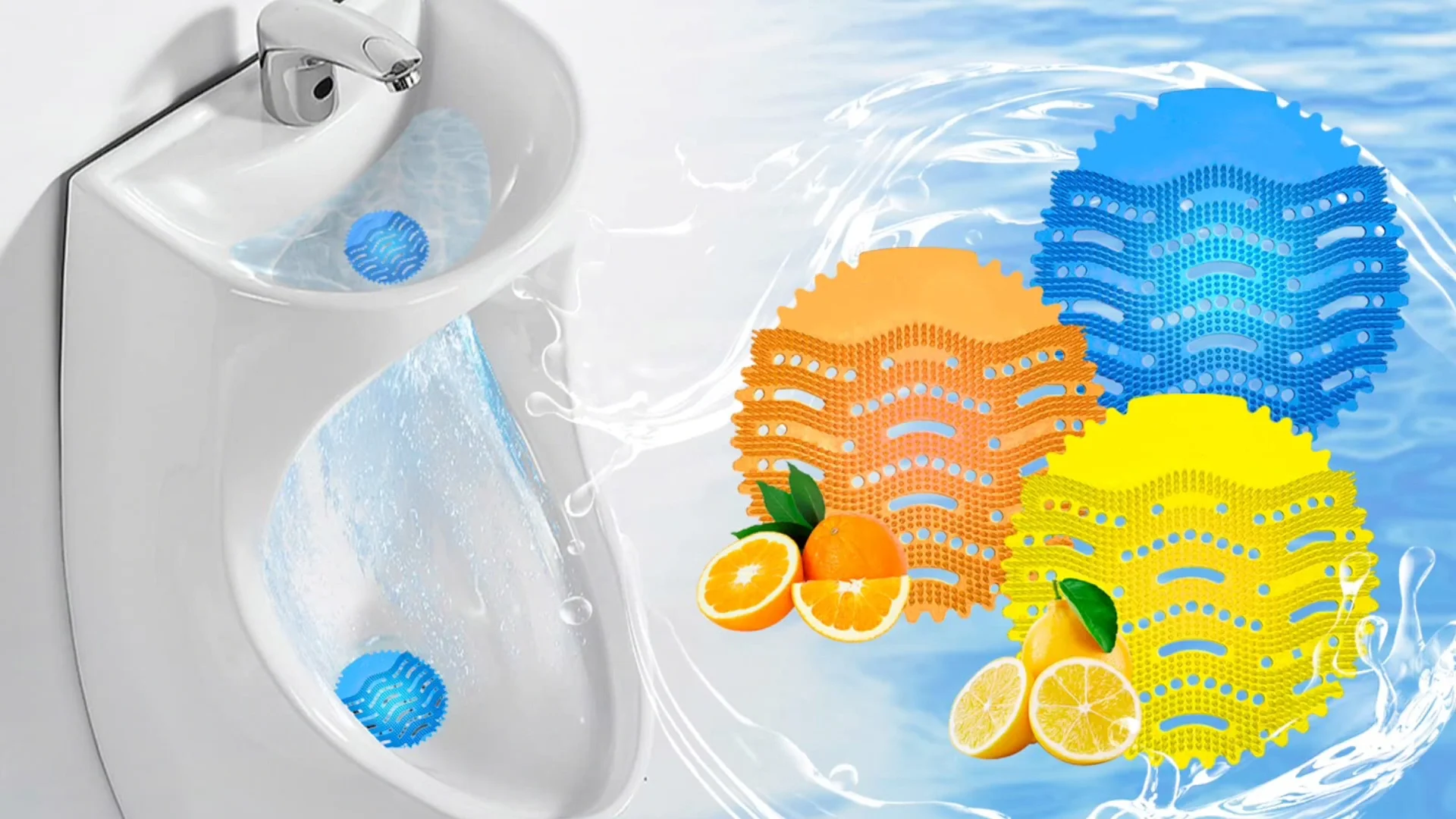 Washroom Urinal Screen Deodorant Eva Anti-splash Deodorizer Fresh Air ...
