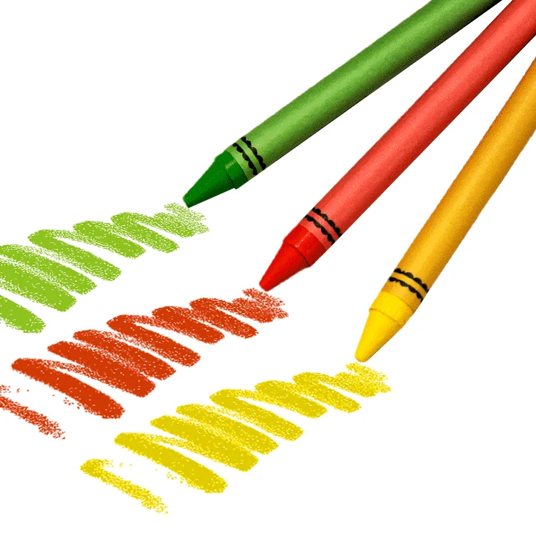 Wholesale Cheap Nontoxic Washable Crayons 6 8 12 16 20 24 48 Colors