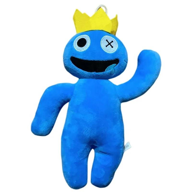 30cm Rainbow Friends Plush Toy Cartoon Game Character Dolls Kawaii Blue  Monster Soft Stuffed Animal Toy for Kids Fans