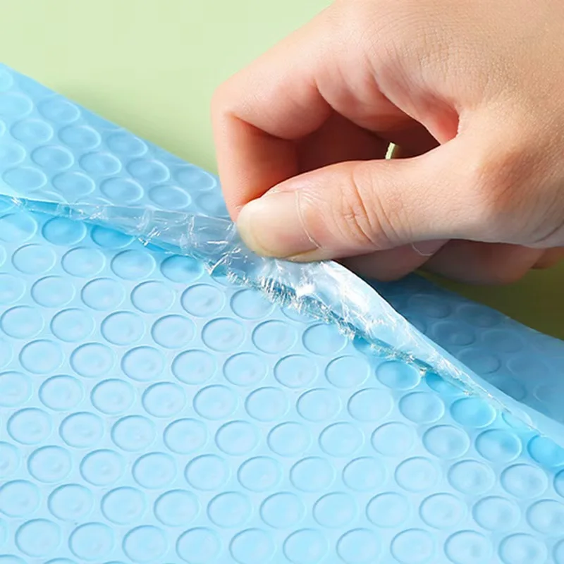 Factory Wholesaler Biodegradable Compostable Christmas Poly Bubble Bags 2 Mil Thickness Custom Mailing Express factory