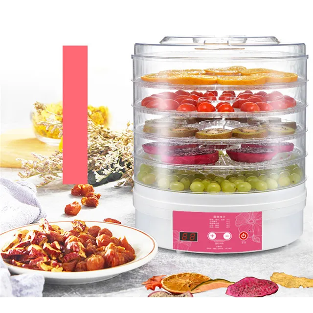 
 Домашний пищевой Дегидратор, цифровой контроллер, двухслойный Дегидратор для продуктов и фруктов  