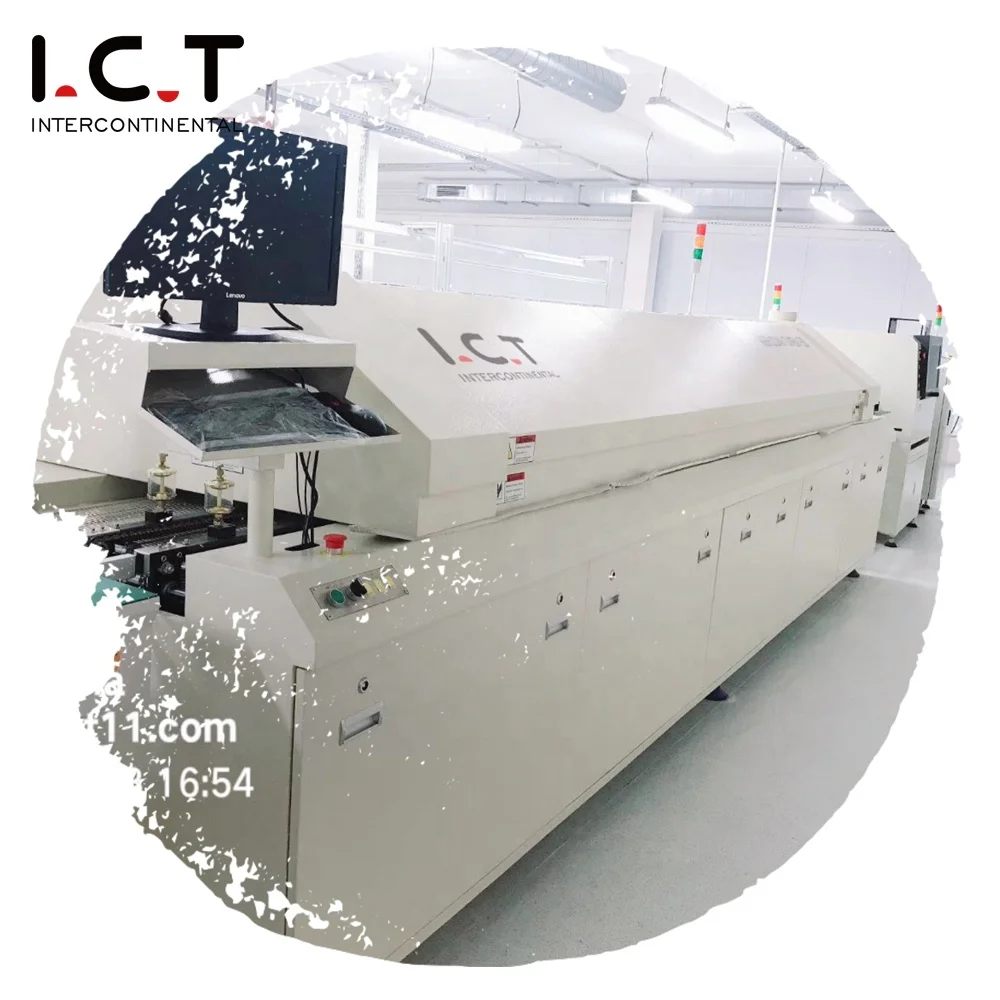 Cost Effective China Leader Automatic Reflow Soldering Machine  Reflow Oven Supply With Low Price