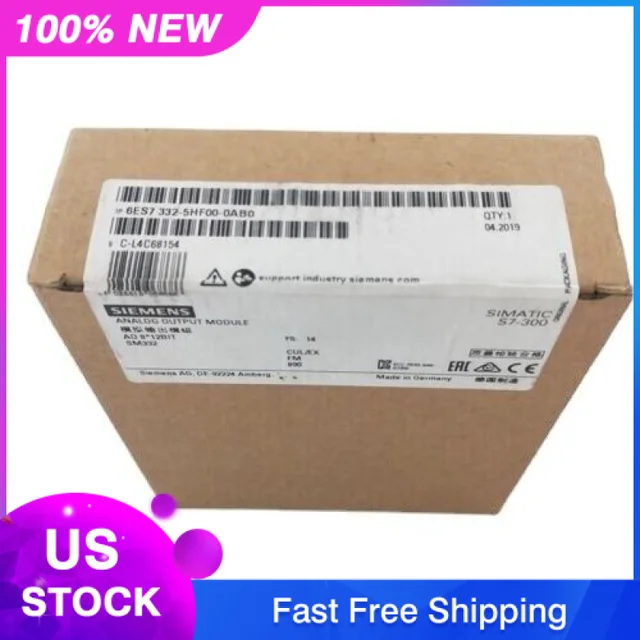 Original Brand New 6ES7332-5HF00-0AB0 ANALOG OUTPUT PLC MOUDLE MODULE 6ES7 332-5HF00-0AB0 for PLC