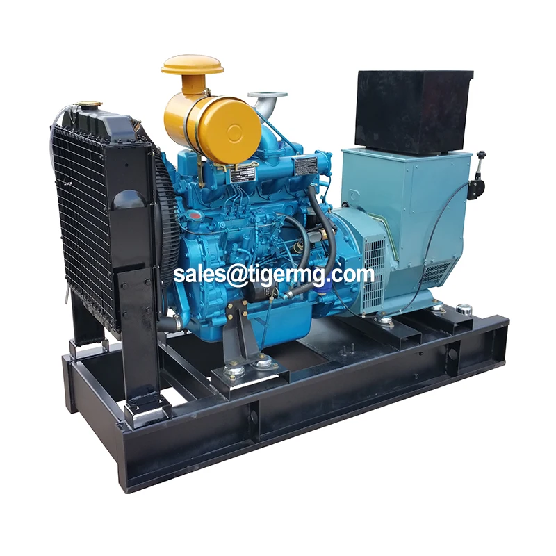 Open Frame Electricity Generation Machines 24v diesel Generator Set Standby 100kw 120k 20amp Generator