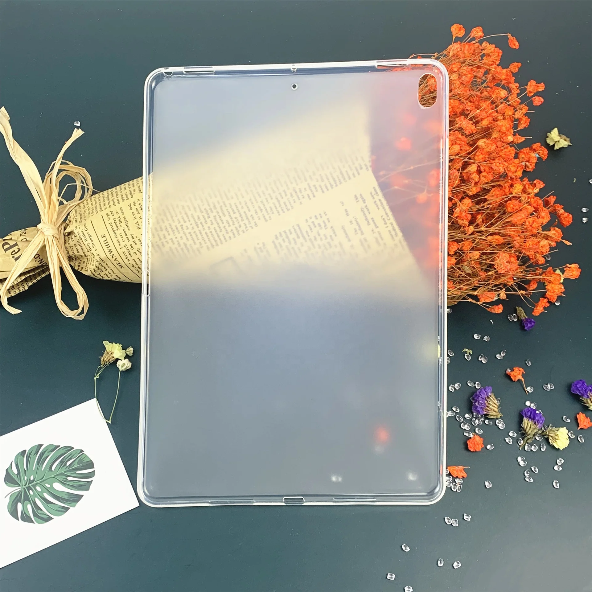 
 Простой в установке Мягкий ТПУ Матовый Прозрачный чехол для iPad Air 10,5 Задний защитный матовый чехол для iPad Pro 10,5  