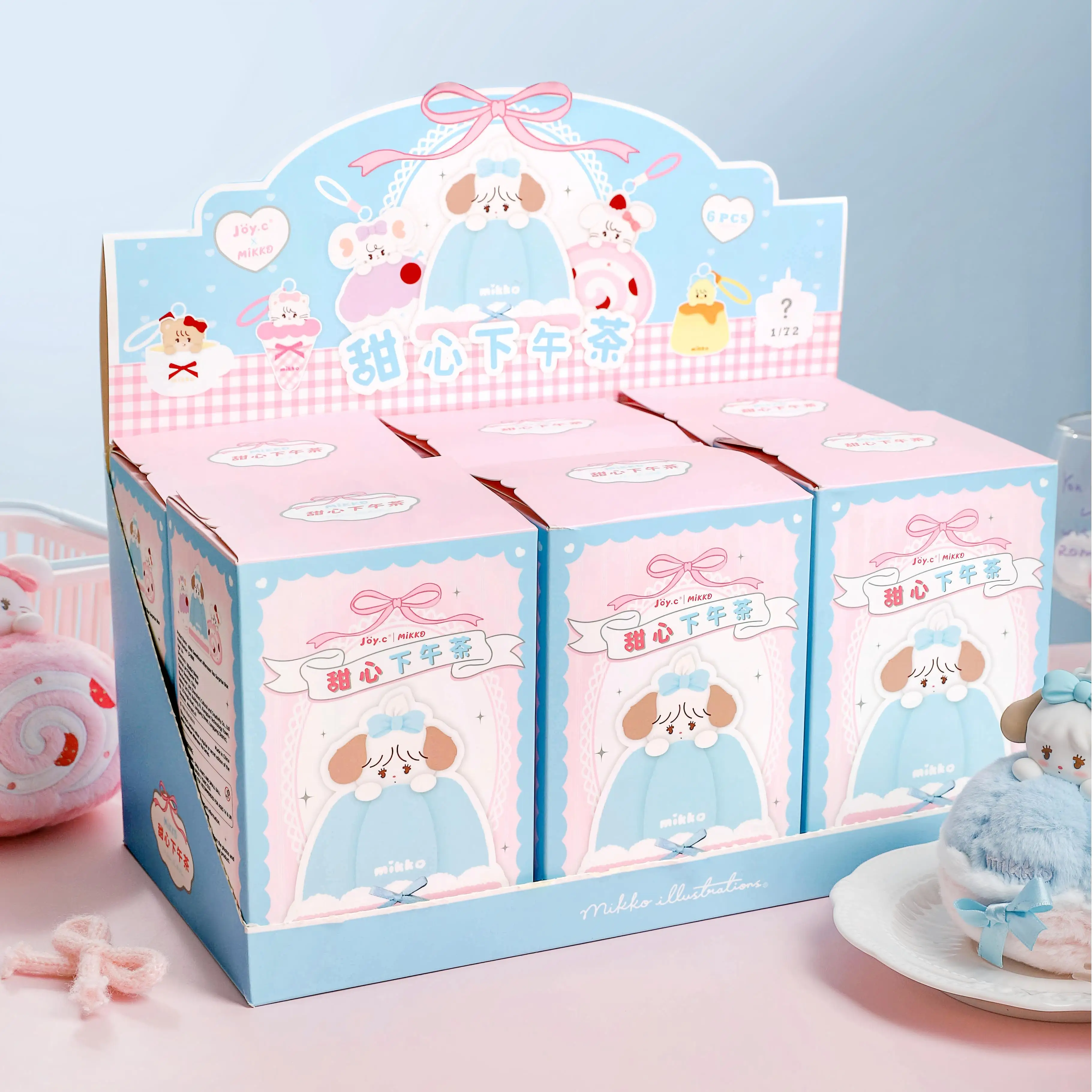 Mikko Sweet Afternoon Tea Scented Plush Surprise Box