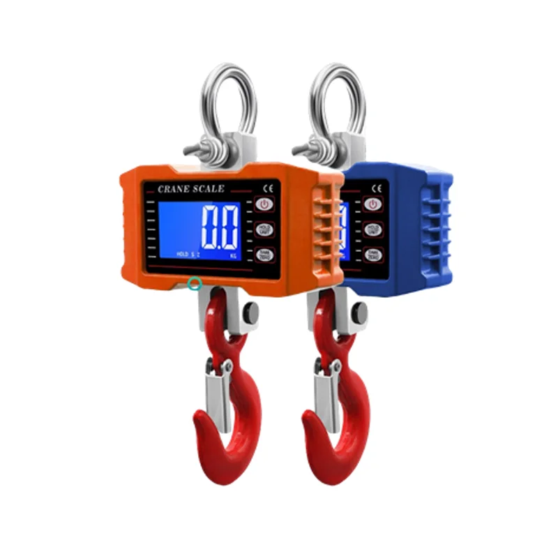 Промышленные цифровые крановые весы 1000 кг/500 г