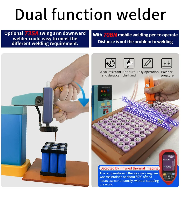 Battery Spot Welding Machine 801a+ Sunkko Buy Nickel Strip For Spot