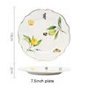 plaque de 7,5 pouces