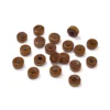 Perles de roue 3x8 café