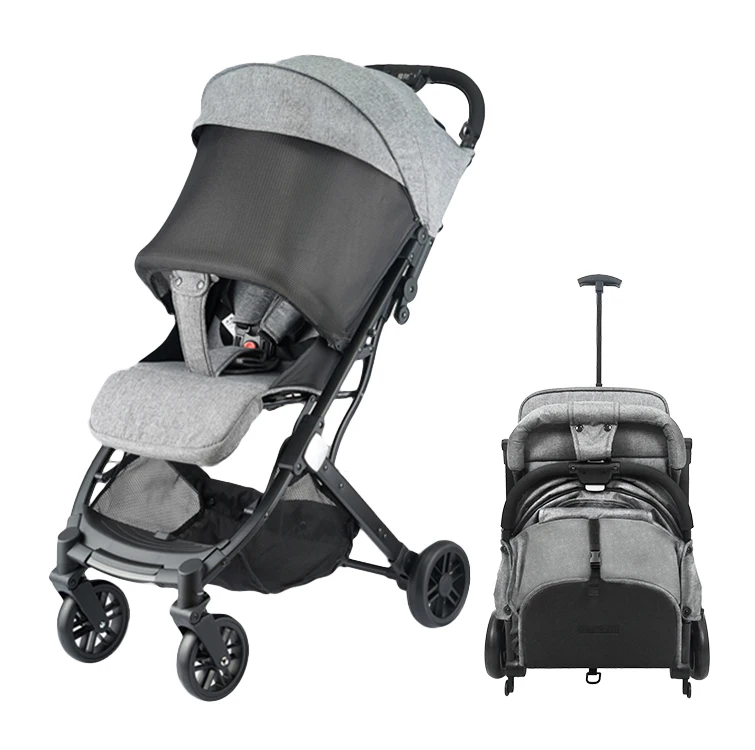 Factory Direct Portable Prams and Stroller Baby Folding Lightweight Stroller 2 in 1 Baby Pushchair Carrinho De Bebe