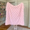 Pink and gray polka dots