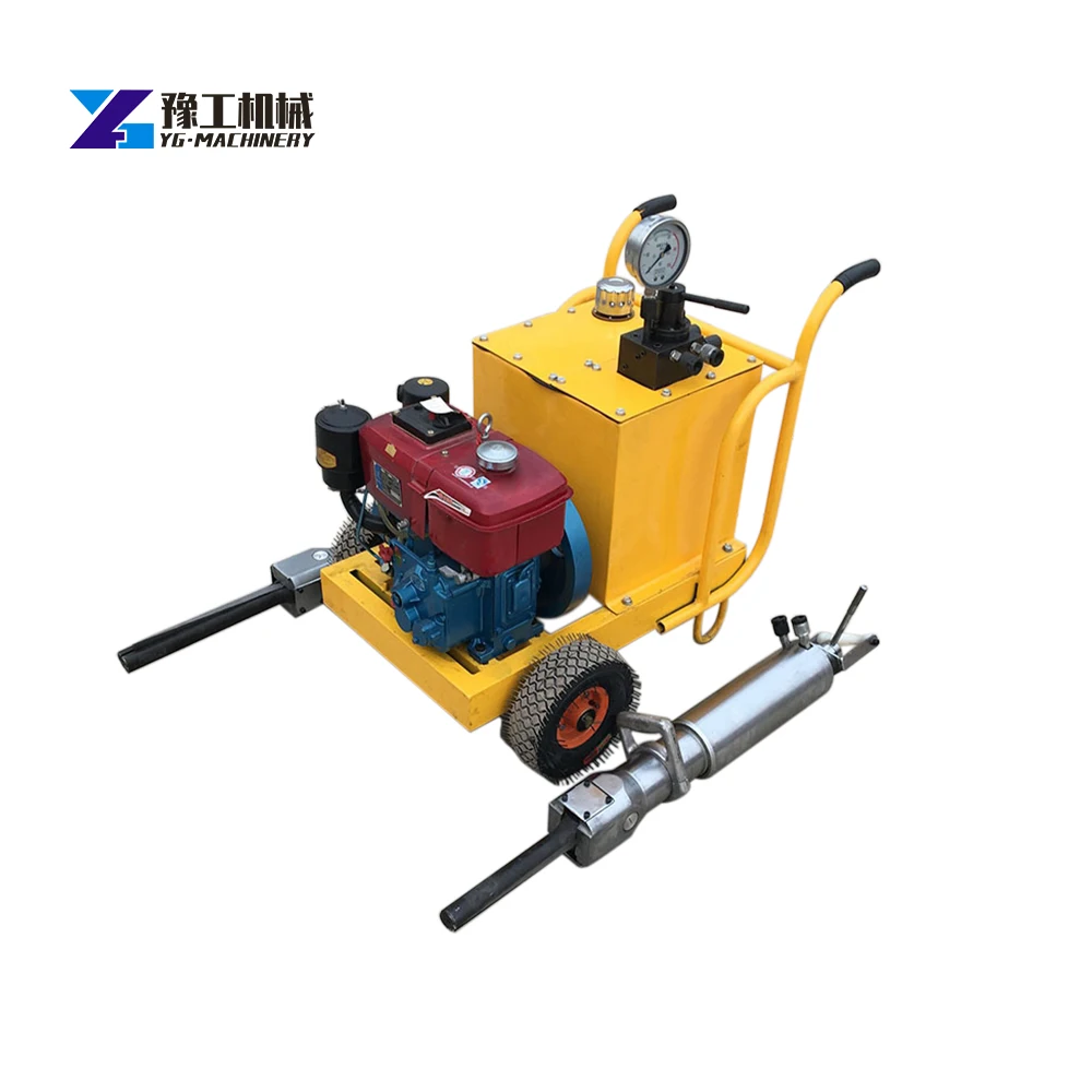 Most Powerful Manual Tools Marble Hydraulic Rock Splitter to Break Rocks