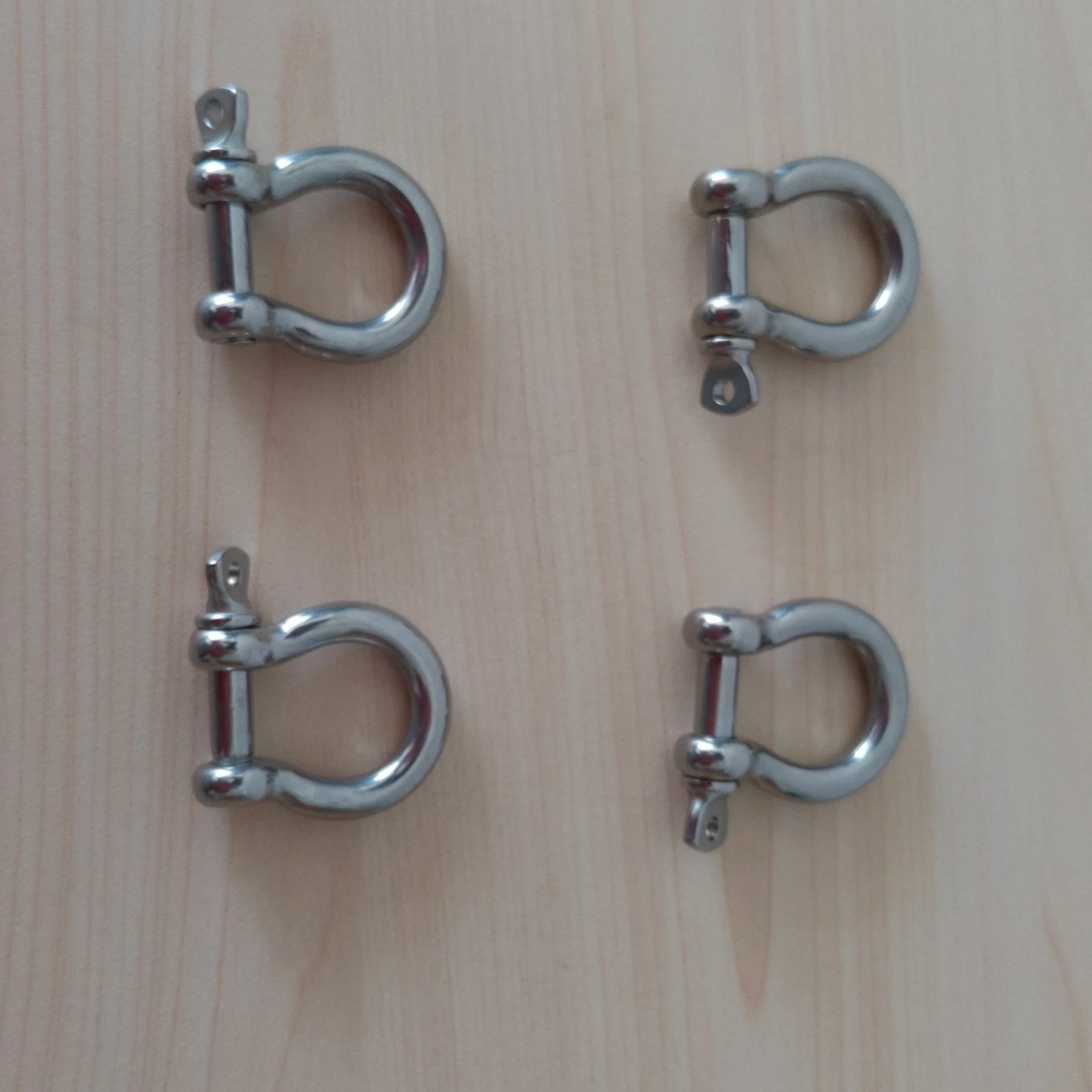 6mm Stainless Steel European Bow shackle Collar Pin
