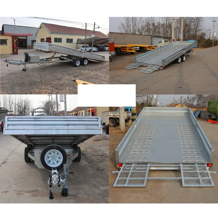 Tandem Axle 2000kgs Capacity Dump Trailer Buy Dump Trailer,2000kgs