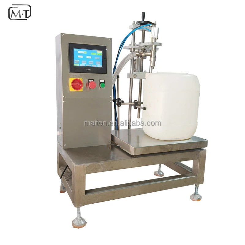 Semi Automatic 20L Detergent Liquid Filling Machine for Small Business