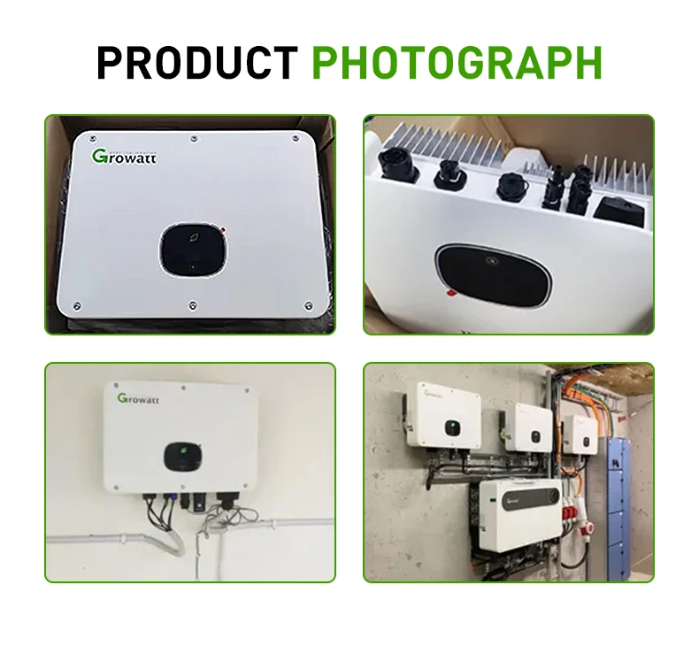 Growatt On-grid Inverter Mid 25ktl3-x Three Phase Solar Inverter Eu ...