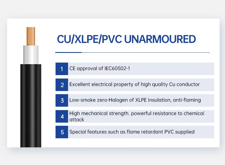 0 6 1 Kv Single Core Power Cable Yjv 1 120mm Cu Xlpe Pvc Buy Zr Yjv Cable 120mm Low Voltage