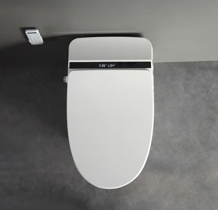 Smart Toilet One Touch Automatic Ceramic Sensor One Piece Ceramic Toilet Sanitary Ware Floor Mounted