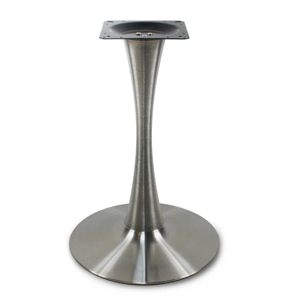Oem Restaurant Stainless Steel/iron Trumpet Table Foot Legs Dining