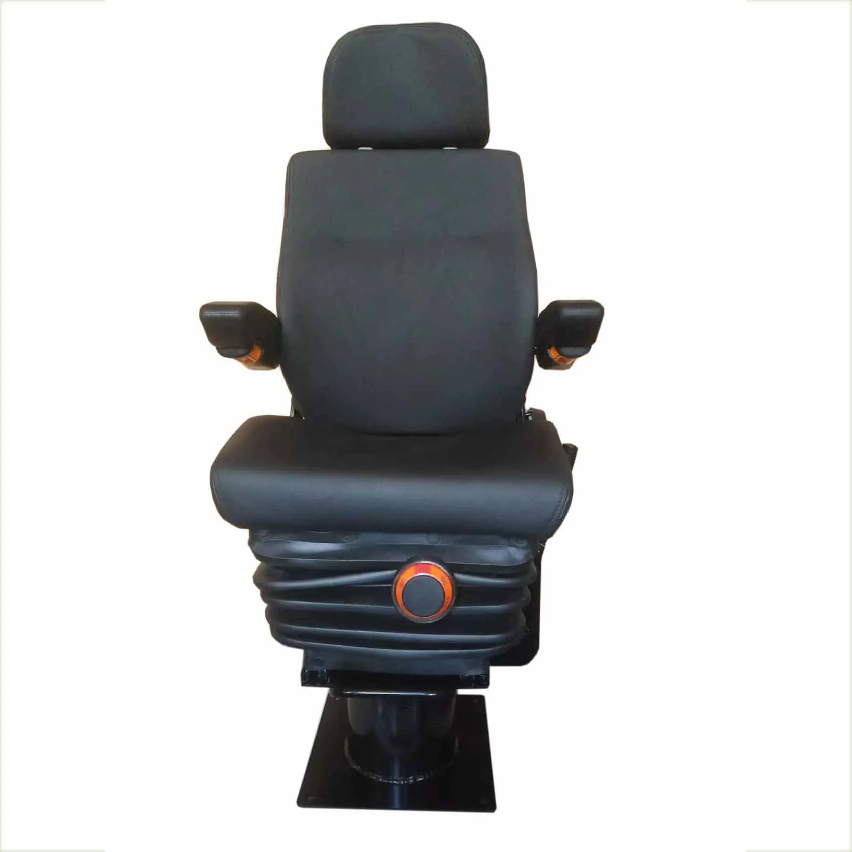 Factory Direct Selling Mechanical Suspension Train Driver Seat Rail Way Rotation Seat Subway Driver Seat