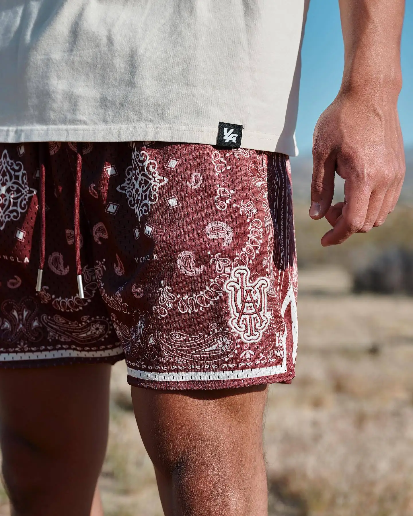 Regele McGreen Star Vara Nou Retro Caju Floare Bărbați Femei Uscare Rapidă Respirabil Running Sport Baschet Mesh244_voghion.com