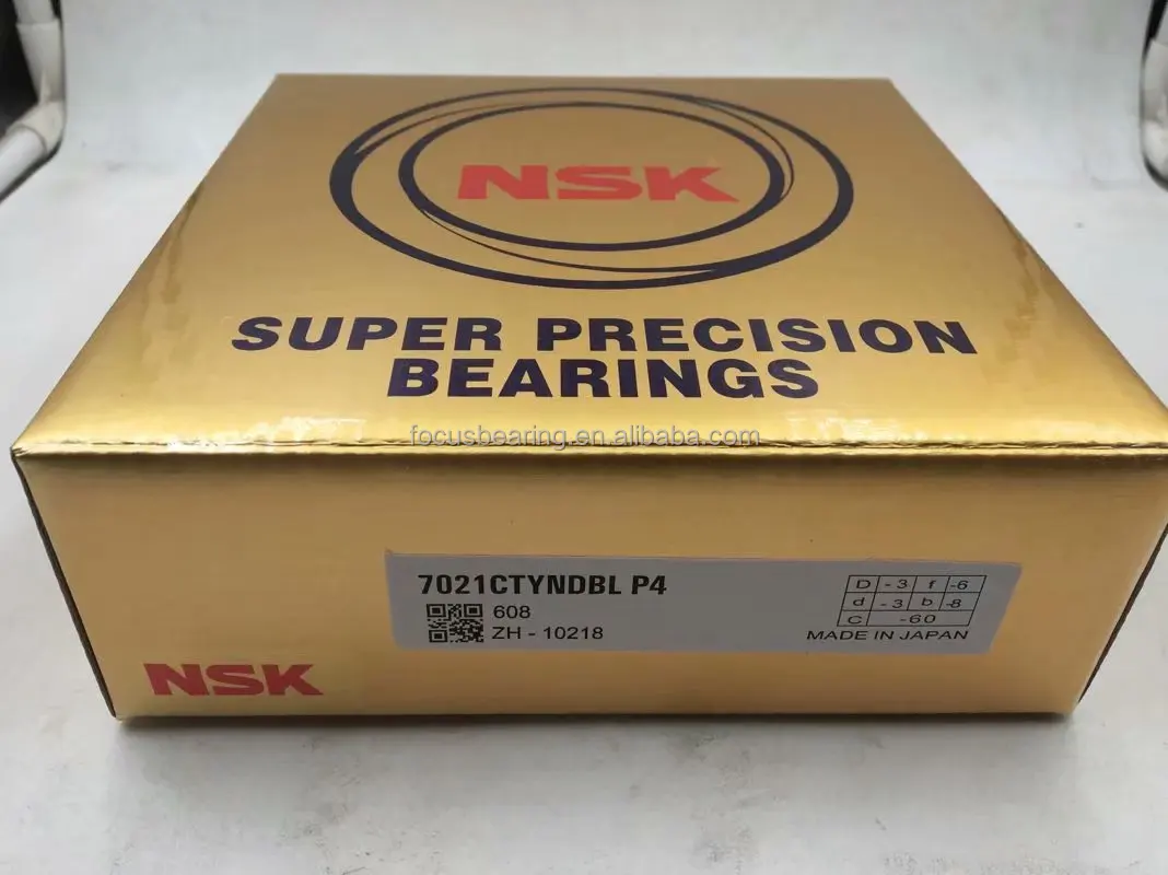 NSK 17TAC47BSUC10PN7BP4 – Matched Pair High Precision Ball Screw Bearings – Abec-7, Made In Japan – For CNC Machines