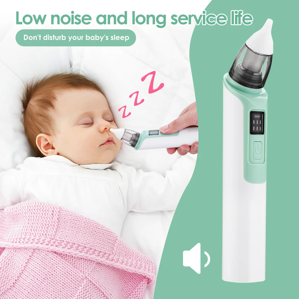 Custom Logo Smart Electric Baby Nose Suction Cleaner Electric Nasal Aspirator with Logo