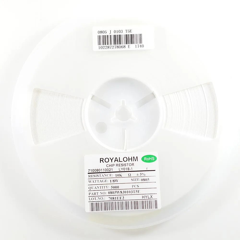 E-Simpo® 0805 1% SMD Resistor Kit, 10R-820K Common Use SMD Chip - Foto 13