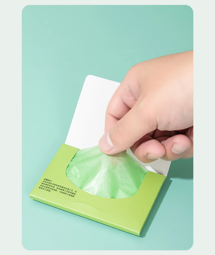 Customizable Packaging Oil Blotting Paper Oil Blotting Sheet - Buy Oil ...