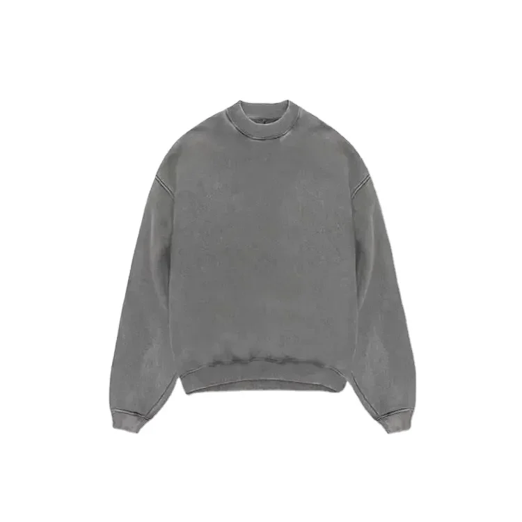 レア Stone Acid Wash Crew Neck レア Stone Acid Wash Crew Neck Acid