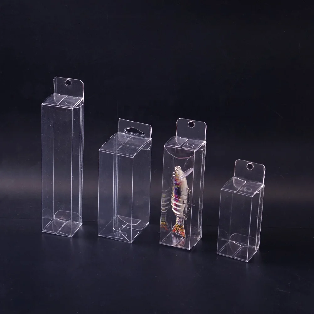 2023 Custom Square Pet Transparent Cube Box Pet Pvc Packaging Box Clear