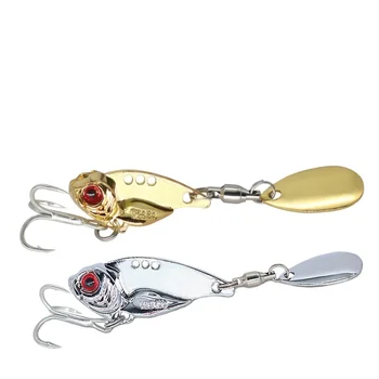 Le Xin Factory Direct Zinc Alloy Artificial Hard Bait VIB for Freshwater Fish Without Hooks – Hard Lure – view 2