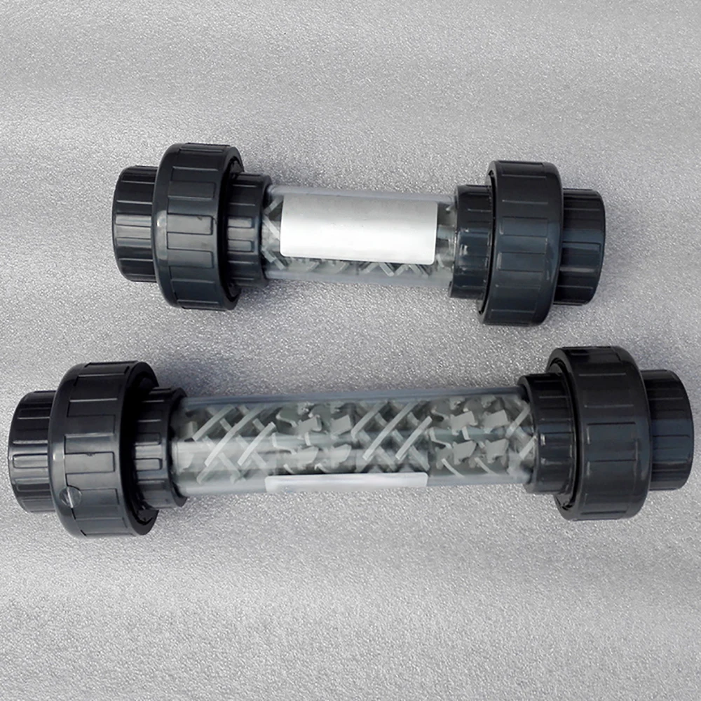 Пластиковый Дозирующий смеситель для водоочистки труб статический НПВХ